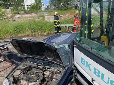 Taktické cvičení mimořádné události v Dačicích